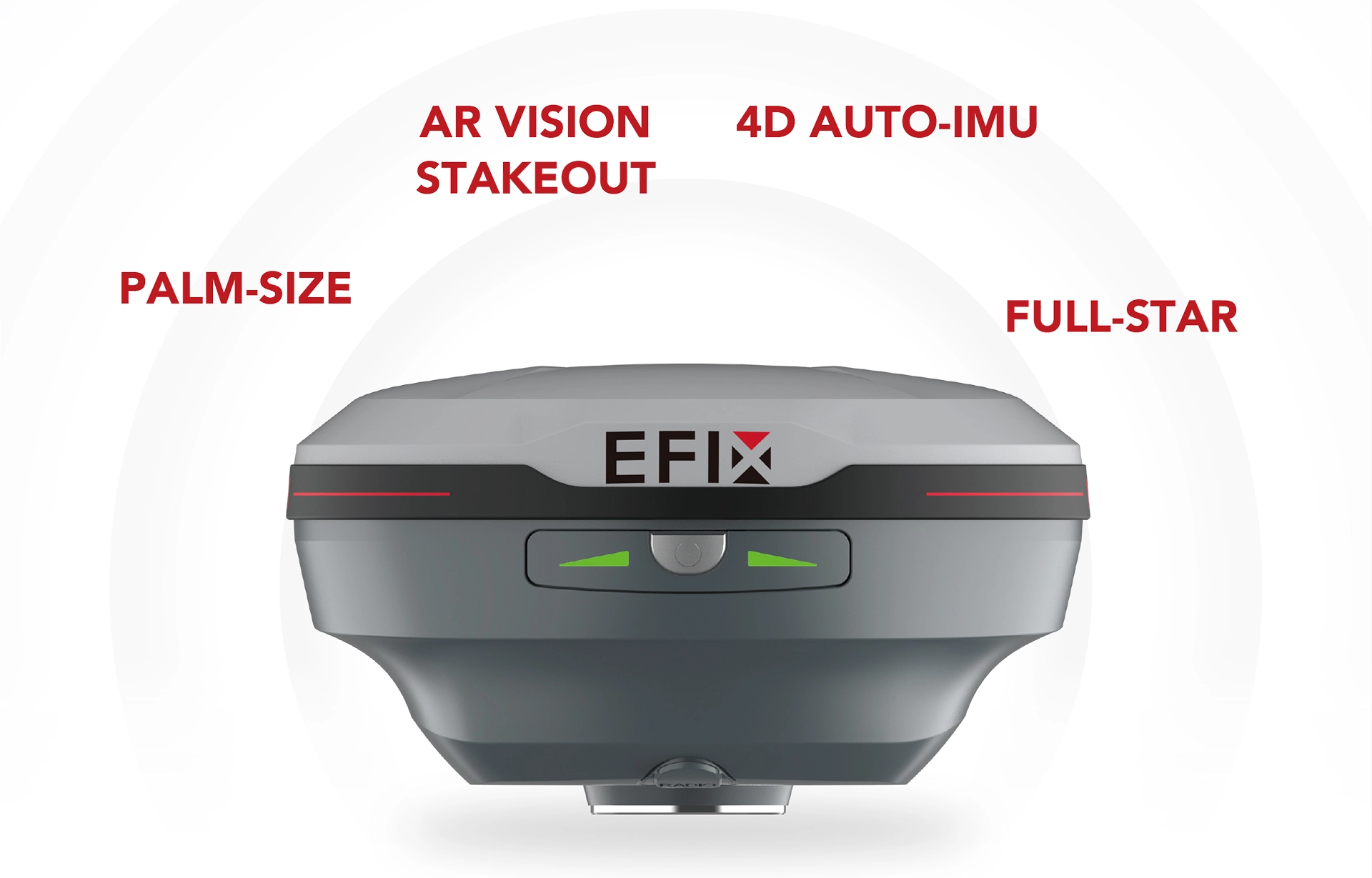 Máy định vị vệ tinh GNSS RTK EFIX F6